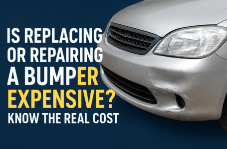Is Replacing Or Repairing A Bumper Expensive? Know The Real Cost